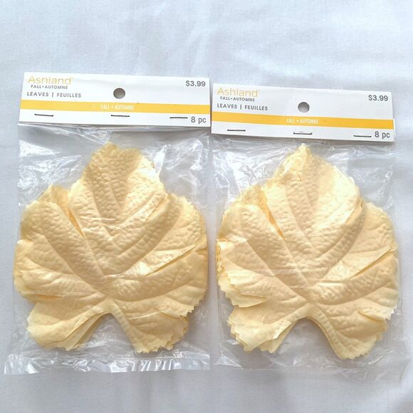 7 Packs of Ashland Faux Fall Leaves Decor Wedding Wreath - Picture 3 of 6